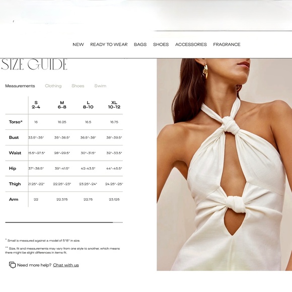 Cult Gaia Ivory Susana Dress New With Tags in sz L - Picture 6 of 9